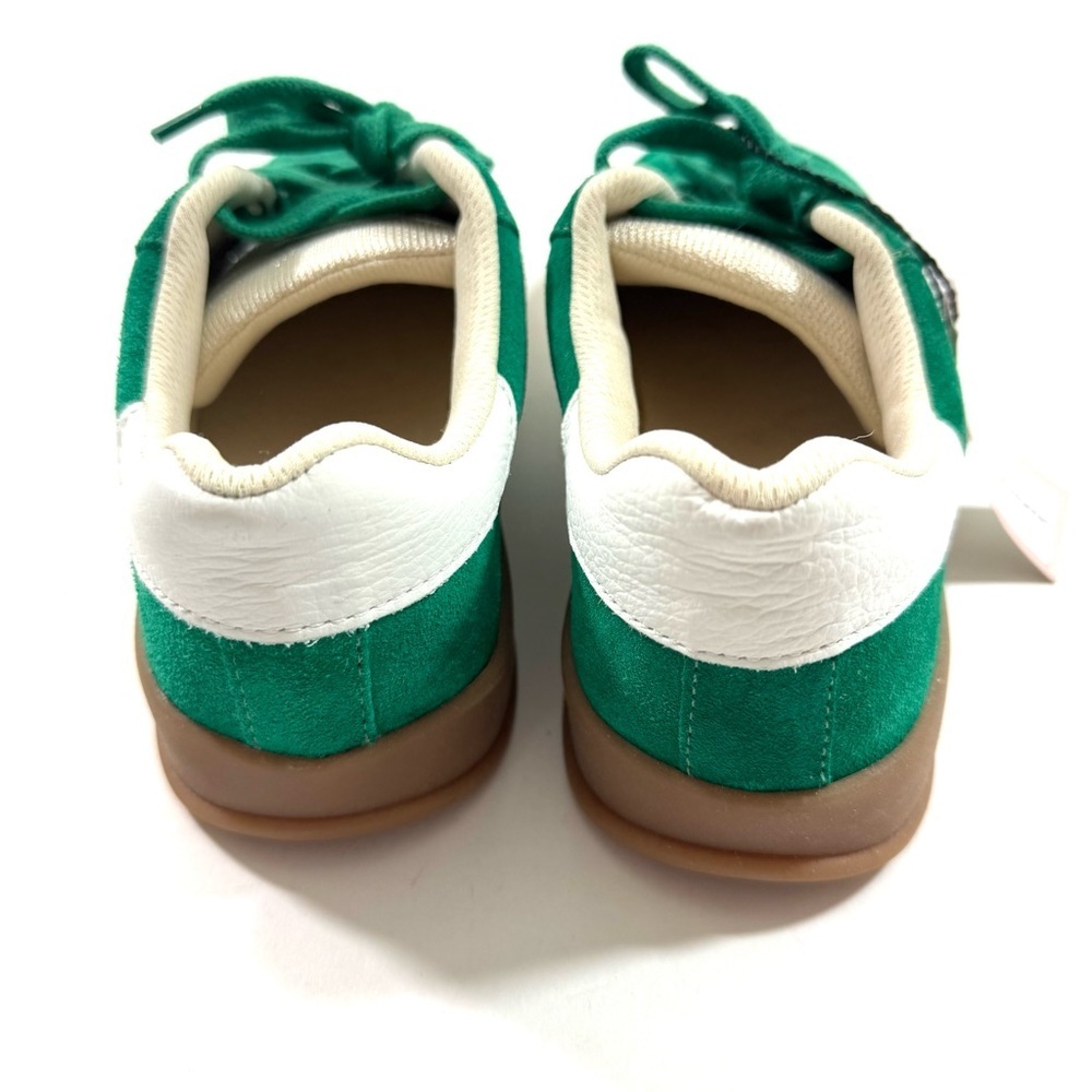 New Cupcakes And Cashmere Suede Sneakers Shoes Green - Picture 8 of 10